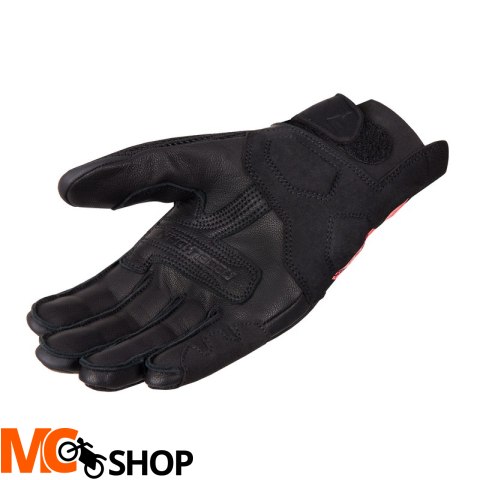 REBELHORN RĘKAWICE SKÓRZANE GAP III BLACK/FLUO RED REBELHORN RĘKAWICE SKÓRZANE GAP III BLACK/FLUO RED