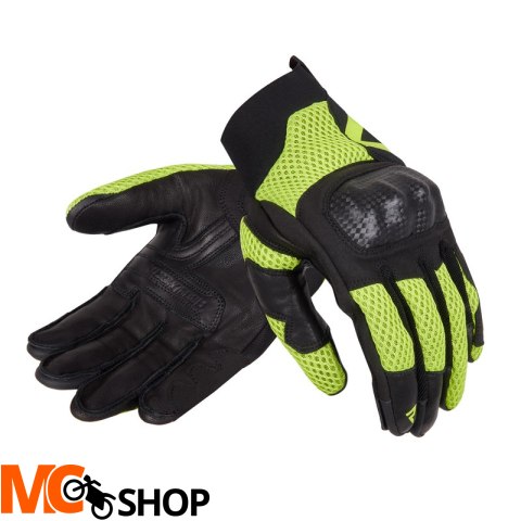 REBELHORN RĘKAWICE SKÓRZANE GAP III BLACK/FLUO YEL REBELHORN RĘKAWICE SKÓRZANE GAP III BLACK/FLUO YEL