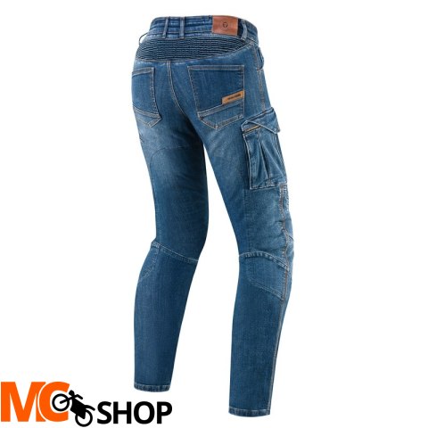 REBELHORN SPODNIE MOTOCYK JEANS VANDAL DENIM BLUE REBELHORN SPODNIE MOTOCYK JEANS VANDAL DENIM BLUE