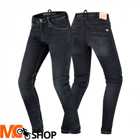SHIMA JEANSY MOTOCYKLOWE DEVON LADY BLACK LONG SHIMA JEANSY MOTOCYKLOWE DEVON LADY BLACK LONG