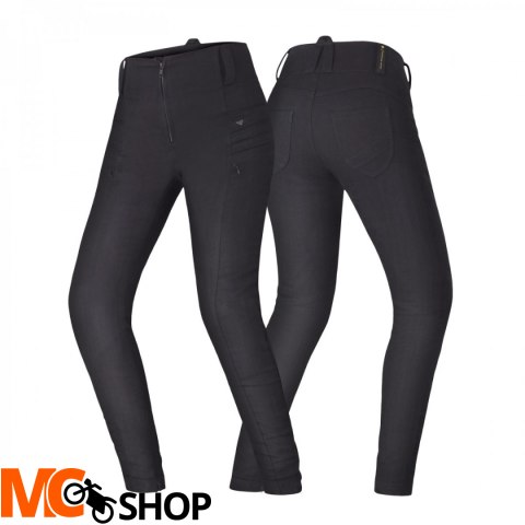 SHIMA LEGINSY MOTOCYKLOWE DŁUGIE LADY NOX 2.0 BLK