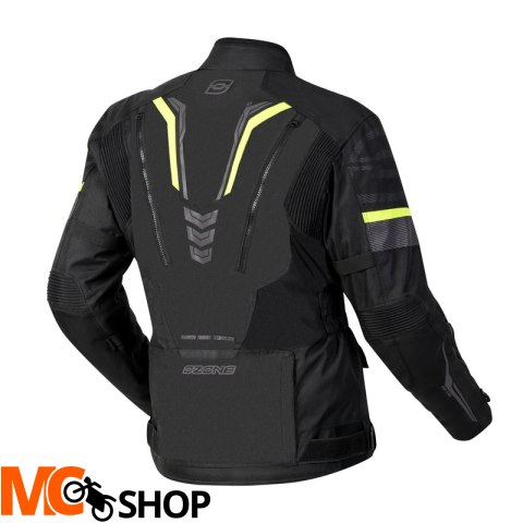 OZONE KURTKA TEKSTYLNA TOUR III BLACK/FLUO YELLOW OZONE KURTKA TEKSTYLNA TOUR III BLACK/FLUO YELLOW
