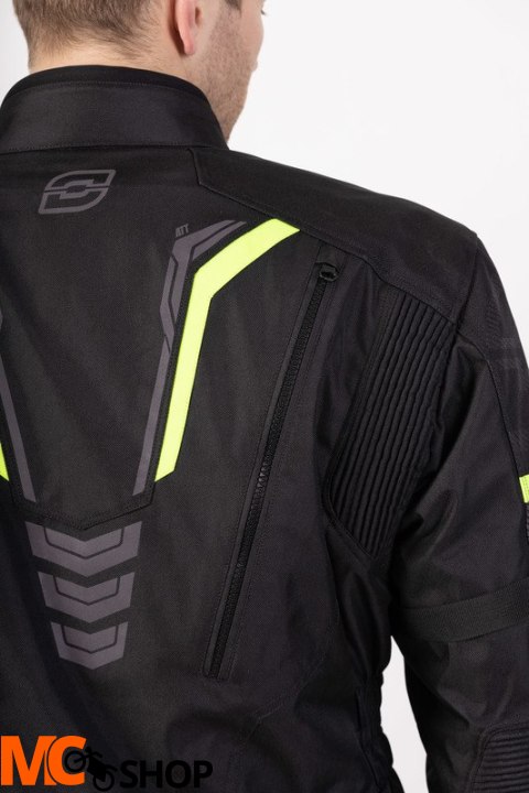 OZONE KURTKA TEKSTYLNA TOUR III BLACK/FLUO YELLOW OZONE KURTKA TEKSTYLNA TOUR III BLACK/FLUO YELLOW