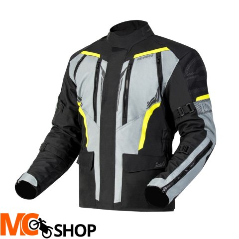 OZONE KURTKA TEKSTYLNA TOUR III BLACK/GREY/FLUO YE OZONE KURTKA TEKSTYLNA TOUR III BLACK/GREY/FLUO YE