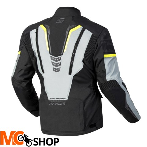 OZONE KURTKA TEKSTYLNA TOUR III BLACK/GREY/FLUO YE OZONE KURTKA TEKSTYLNA TOUR III BLACK/GREY/FLUO YE