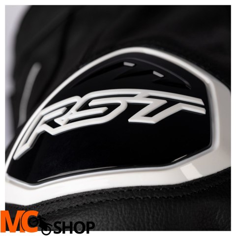 RST KURTKA SKÓRZANA MOTO S1 CE BLACK/BLACK/WHITE RST KURTKA SKÓRZANA MOTO S1 CE BLACK/BLACK/WHITE