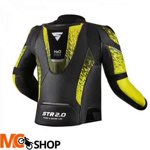 SHIMA KURTKA MOTOCYKLOWA STR 2.0 JKT BLK FLUO SHIMA KURTKA MOTOCYKLOWA STR 2.0 JKT BLK FLUO