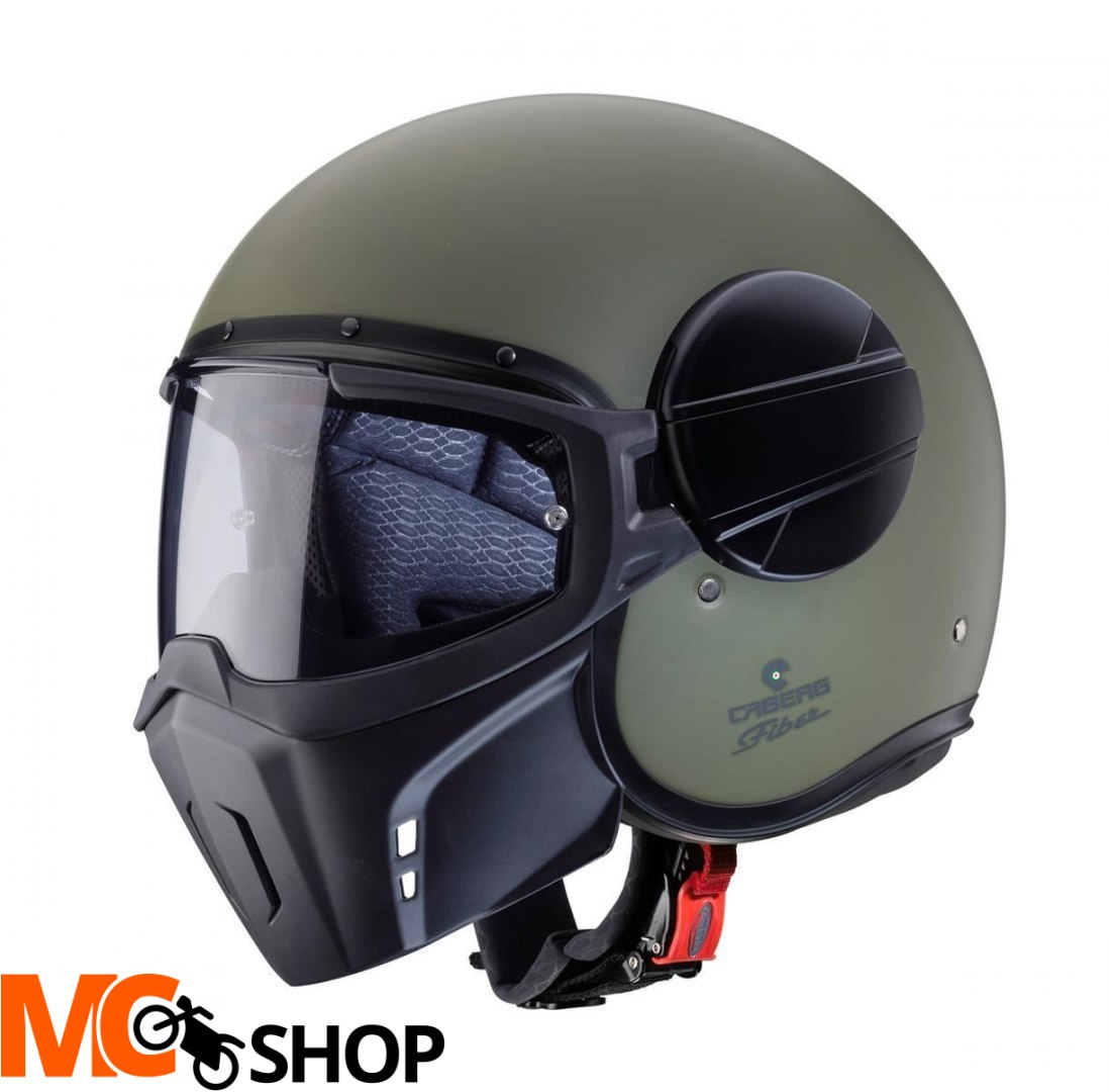 CABERG KASK JET GHOST MILITARY GREEN ZIELONY MAT