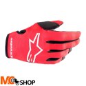 ALPINESTARS RĘKAWICE OFF-ROAD JUNIOR RADAR RED/WH