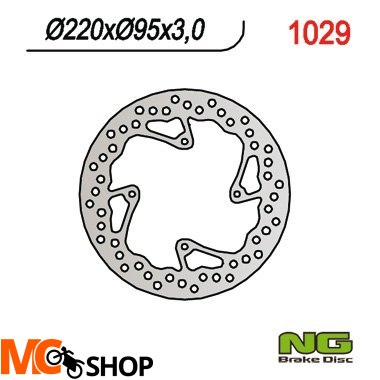 NG1029 TARCZA HAMULCOWA PRZÓD KTM 85 SX '03-'15