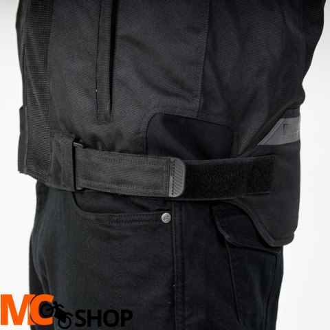 OZONE KURTKA MOTOCYKLOWA TEKSTYLNA FLOW BLACK OZONE KURTKA MOTOCYKLOWA TEKSTYLNA FLOW BLACK