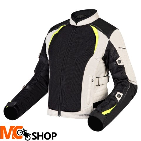 OZONE KURTKA TEKSTYLNA FLOW LADY BLACK/GREY/FL YEL OZONE KURTKA TEKSTYLNA FLOW LADY BLACK/GREY/FL YEL