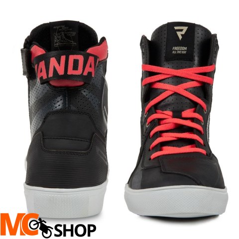 REBELHORN BUTY SKÓRZANE VANDAL PRINTED BLACK/RED REBELHORN BUTY SKÓRZANE VANDAL PRINTED BLACK/RED