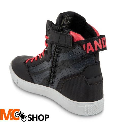 REBELHORN BUTY SKÓRZANE VANDAL PRINTED BLACK/RED REBELHORN BUTY SKÓRZANE VANDAL PRINTED BLACK/RED