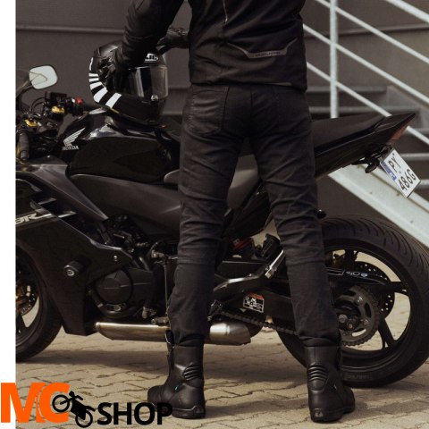 REBELHORN SPODNIE JEANS HAWK III REG WASHED BLACK REBELHORN SPODNIE JEANS HAWK III REG WASHED BLACK