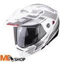 SCORPION KASK OFF-ROAD ADX-2 CARRERA PEARL WH-SIL