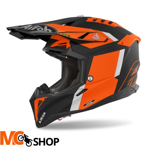 AIROH KASK OFF-ROAD AVIATOR 3 GLORY ORANGE MATT AIROH KASK OFF-ROAD AVIATOR 3 GLORY ORANGE MATT
