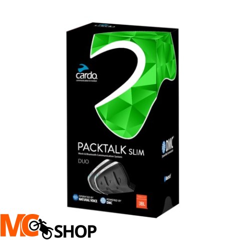 CARDO INTERCOM PACKTALK SLIM JBL DUO CARDO INTERCOM PACKTALK SLIM JBL DUO