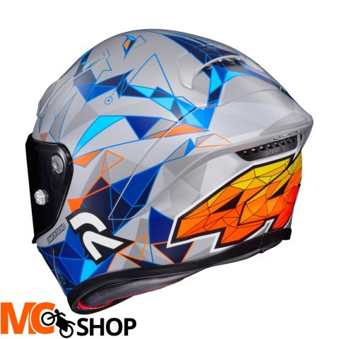 HJC KASK RPHA1 POL ESPARGARO REPLICA GREY/BLUE HJC KASK RPHA1 POL ESPARGARO REPLICA GREY/BLUE