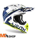 AIROH KASK OFF-ROAD AVIATOR ACE AMAZE BLUE GLOSS