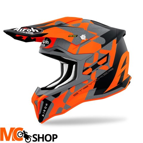 AIROH KASK OFF-ROAD STRYCKER XXX ORANGE MATT AIROH KASK OFF-ROAD STRYCKER XXX ORANGE MATT
