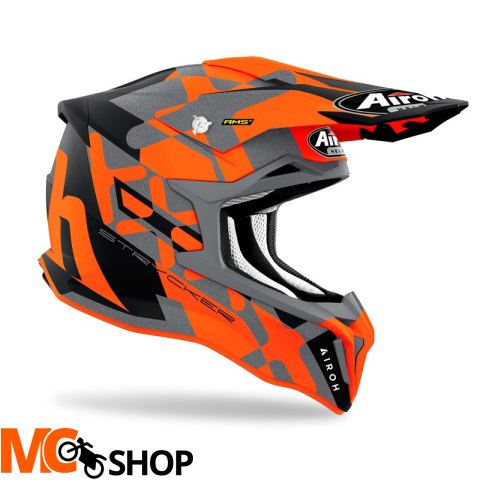 AIROH KASK OFF-ROAD STRYCKER XXX ORANGE MATT AIROH KASK OFF-ROAD STRYCKER XXX ORANGE MATT