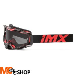 IMX GOGLE DUST GRAPHIC RED GLOSS/BLACK DARK SMOKE