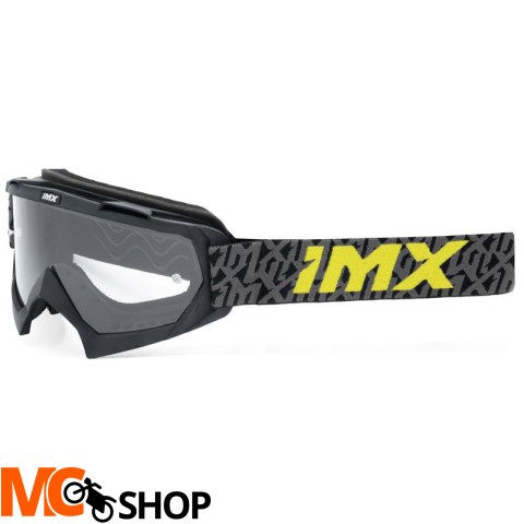 IMX GOGLE MUD BLACK MATT/GREY/FLUO YELLOW SZYBA CL IMX GOGLE MUD BLACK MATT/GREY/FLUO YELLOW SZYBA CL