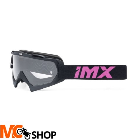 IMX GOGLE MUD BLACK MATT/PINK SZYBA CLEAR IMX GOGLE MUD BLACK MATT/PINK SZYBA CLEAR