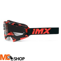 IMX GOGLE MUD GRAPHIC RED GLOSS/BLACK SZYBA CLEAR
