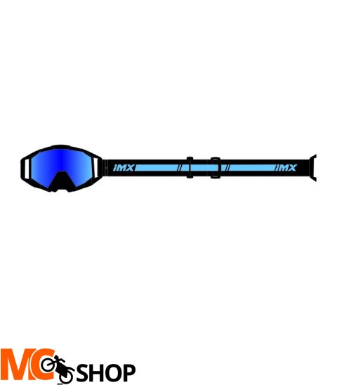 IMX GOGLE SAND BLACK MATT/BLUE SZYBA BLUE IRIDIUM IMX GOGLE SAND BLACK MATT/BLUE SZYBA BLUE IRIDIUM