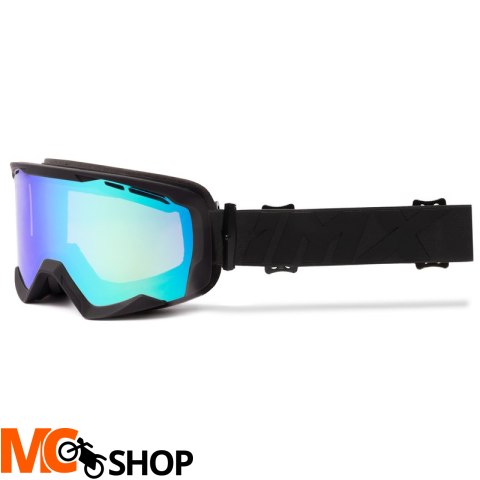 IMX GOGLE SNOW BLACK MATT/BLACK GREEN IRRIDIUM IMX GOGLE SNOW BLACK MATT/BLACK GREEN IRRIDIUM