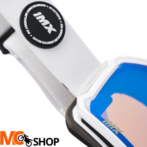 IMX GOGLE SNOWBOARDOWE PEAK WHITE MATT/WHITE BLUE IMX GOGLE SNOWBOARDOWE PEAK WHITE MATT/WHITE BLUE
