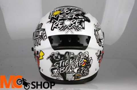 LAZER KASK INTEGRALNY RAFALE EVO STICKERBOMB B CZ LAZER KASK INTEGRALNY RAFALE EVO STICKERBOMB B CZ
