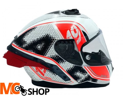 LAZER KASK INTEGRALNY RAFALE SR EVO PIXEL BIA CZA LAZER KASK INTEGRALNY RAFALE SR EVO PIXEL BIA CZA