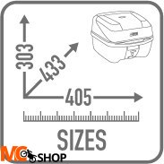 GIVI KUFER CENTRALNY B32 BOLD MONOLOCK (32LT) GIVI KUFER CENTRALNY B32 BOLD MONOLOCK (32LT)