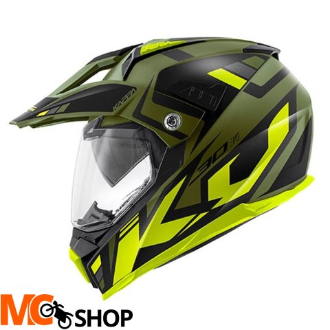 KAPPA KASK OFF ROAD KV30 EVO GRAYER ZIE MAT/CZ/ZÓŁ