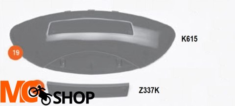 KAPPA ŚWIATEŁKO ODBLASKOWE DO KUFRA K48 Z337K KAPPA ŚWIATEŁKO ODBLASKOWE DO KUFRA K48 Z337K
