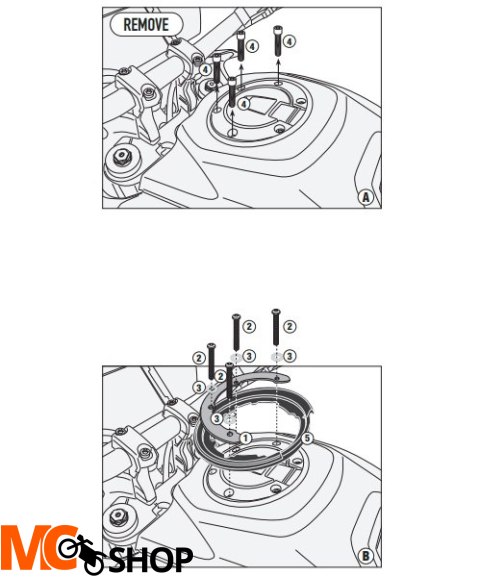 KAPPA BF65K MOCOWANIE TANKLOCK HARLEY-DAVIDSON PAN KAPPA BF65K MOCOWANIE TANKLOCK HARLEY-DAVIDSON PAN