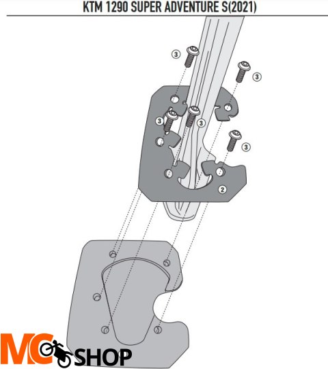 KAPPA ES7714K POSZERZENIE STOPKI BOCZNEJ KTM 1290 KAPPA ES7714K POSZERZENIE STOPKI BOCZNEJ KTM 1290