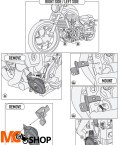 KAPPA GMOLE SILNIKA HONDA CMX 1100 REBEL '21 CZARN KAPPA GMOLE SILNIKA HONDA CMX 1100 REBEL '21 CZARN