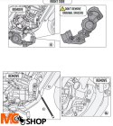 KAPPA GMOLE SILNIKA HONDA CMX 1100 REBEL '21 CZARN KAPPA GMOLE SILNIKA HONDA CMX 1100 REBEL '21 CZARN
