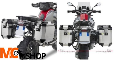 KAPPA KL5108CAM STELAŻ KUFRÓW CAM SIDE BMW R 1200