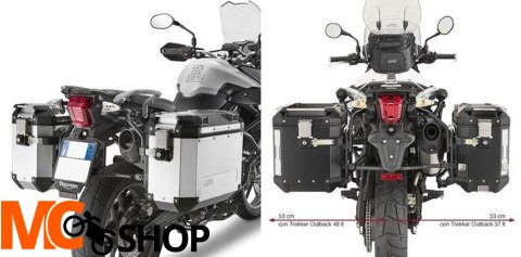 KAPPA KL6401CAM STELAŻ KUFRÓW TRIUMPH Tiger 800 /