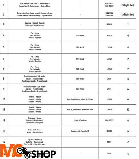 KAPPA KLO1179CAM STELAŻ KUFRÓW HONDA CRF 1100L Afr