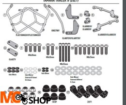 KAPPA KLO2159MK STELAŻ KUFRÓW YAMAHA TRACER 9 '21-