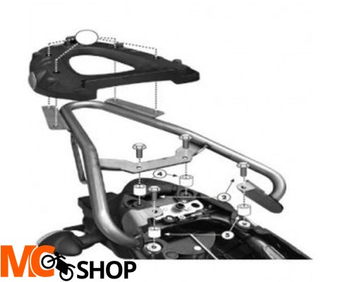 KAPPA STELAŻ KUFRA CENTR SUZUKI GLADIUS 650 09-16