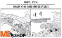 KAPPA STELAŻ KUFRA CENTRALNEGO YAMAHA MT-09 (21)