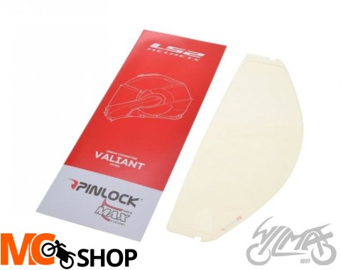 PINLOCK 70 MAX VISION Ls2 FF399 FF900 DKS203 Valiant