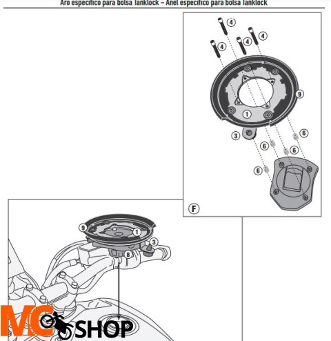GIVI MOCOWANIE TANKLOCK YAMAHA Ténéré 700 (21) GIVI MOCOWANIE TANKLOCK YAMAHA Ténéré 700 (21)